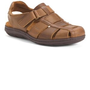 b.o.c. Sebastian Tan Leather Fishermen’s Men's 12 Sandals